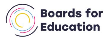 Boards for Education
